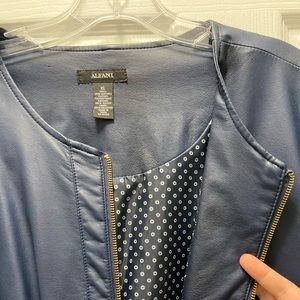 Faux Leather Alfani Jacket